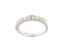 Anello Soranzo Gioielli Donna Fedina/Riviera in Oro bianco Diamante 0.23 Ct NP10393147 - NP10393147